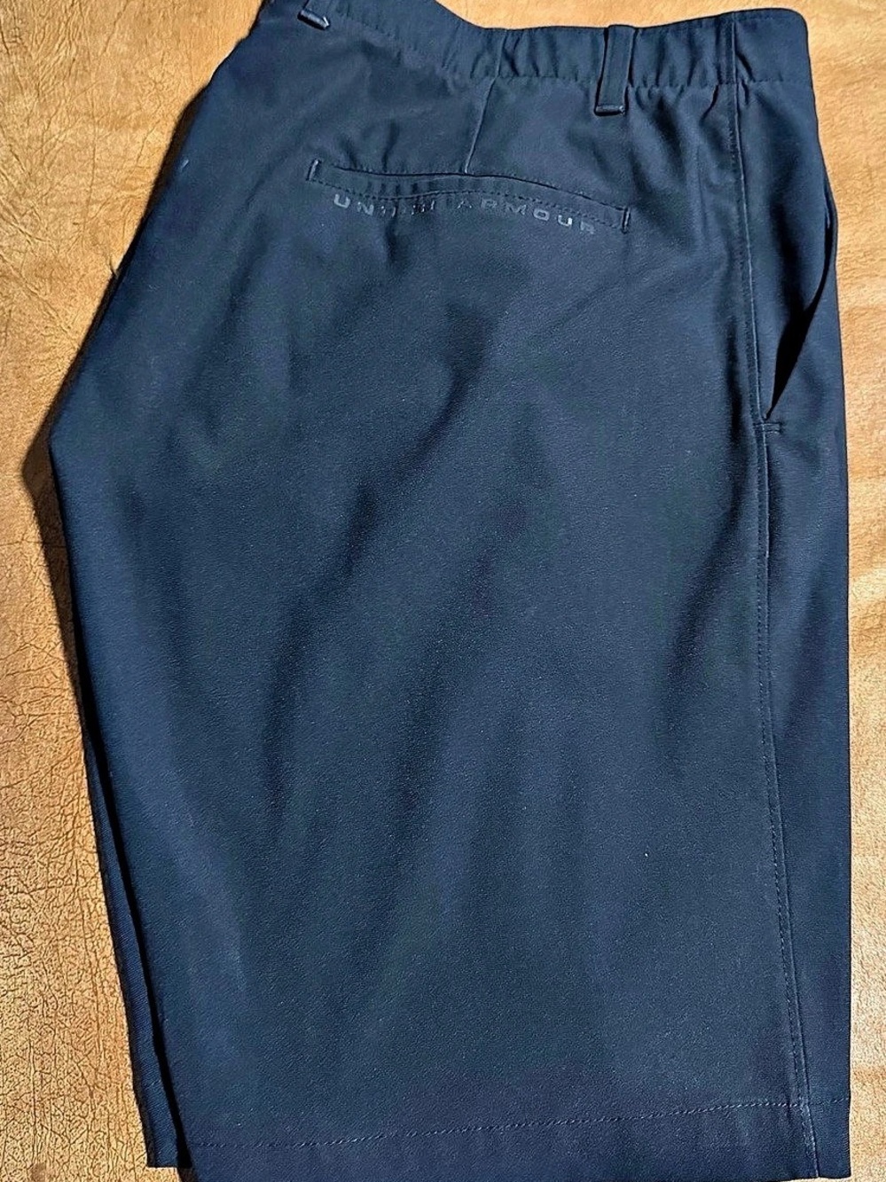 Under Armour Threadborne Golf Shorts Blue Waist 34